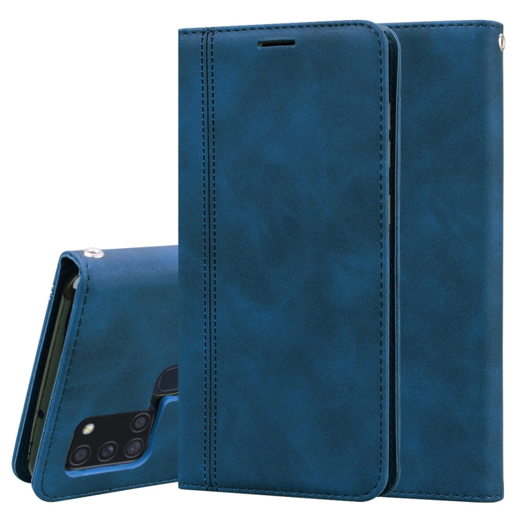 Frosted Business Magnetic Horizontal Flip PU Leather Case with Holder & Card Slot & Lanyard, For Huawei P Smart (2020), For Huawei Y6p (2020), For Samsung Galaxy A21s, For Samsung Galaxy M51, For Samsung Galaxy S20 FE 5G, For Xiaomi Redmi 9������������...