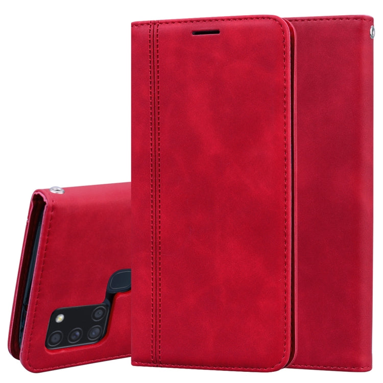 Frosted Business Magnetic Horizontal Flip PU Leather Case with Holder & Card Slot & Lanyard, For Huawei P Smart (2020), For Huawei Y6p (2020), For Samsung Galaxy A21s, For Samsung Galaxy M51, For Samsung Galaxy S20 FE 5G, For Xiaomi Redmi 9������������...