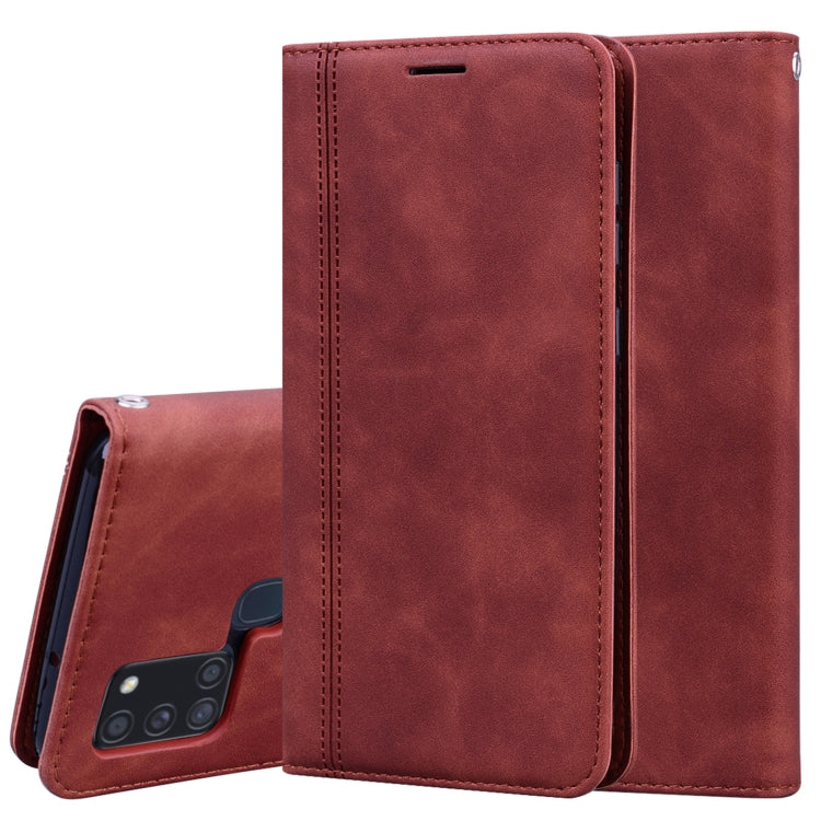 Frosted Business Magnetic Horizontal Flip PU Leather Case with Holder & Card Slot & Lanyard, For Huawei P Smart (2020), For Huawei Y6p (2020), For Samsung Galaxy A21s, For Samsung Galaxy M51, For Samsung Galaxy S20 FE 5G, For Xiaomi Redmi 9������������...