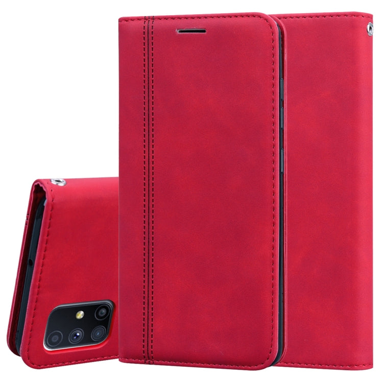 Frosted Business Magnetic Horizontal Flip PU Leather Case with Holder & Card Slot & Lanyard, For Huawei P Smart (2020), For Huawei Y6p (2020), For Samsung Galaxy A21s, For Samsung Galaxy M51, For Samsung Galaxy S20 FE 5G, For Xiaomi Redmi 9������������...