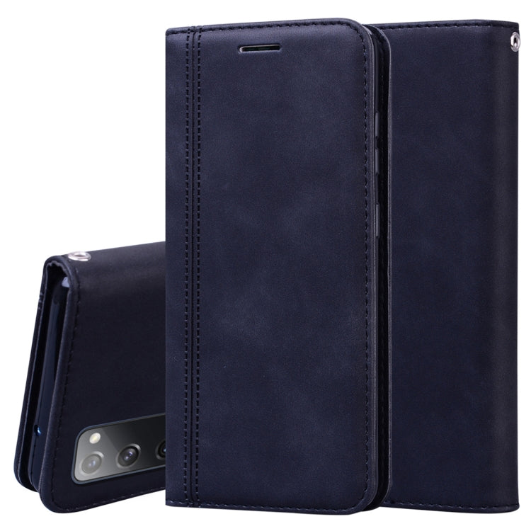 Frosted Business Magnetic Horizontal Flip PU Leather Case with Holder & Card Slot & Lanyard, For Huawei P Smart (2020), For Huawei Y6p (2020), For Samsung Galaxy A21s, For Samsung Galaxy M51, For Samsung Galaxy S20 FE 5G, For Xiaomi Redmi 9������������...