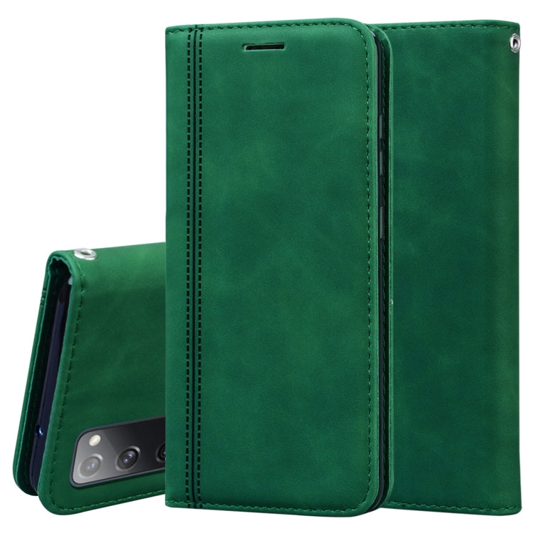 Frosted Business Magnetic Horizontal Flip PU Leather Case with Holder & Card Slot & Lanyard, For Huawei P Smart (2020), For Huawei Y6p (2020), For Samsung Galaxy A21s, For Samsung Galaxy M51, For Samsung Galaxy S20 FE 5G, For Xiaomi Redmi 9������������...