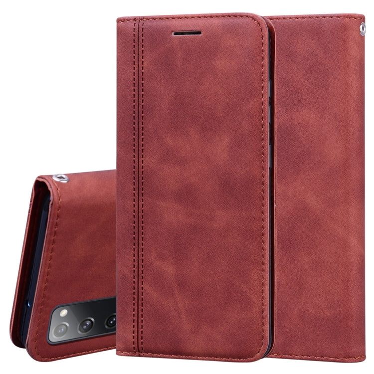 Frosted Business Magnetic Horizontal Flip PU Leather Case with Holder & Card Slot & Lanyard, For Huawei P Smart (2020), For Huawei Y6p (2020), For Samsung Galaxy A21s, For Samsung Galaxy M51, For Samsung Galaxy S20 FE 5G, For Xiaomi Redmi 9������������...