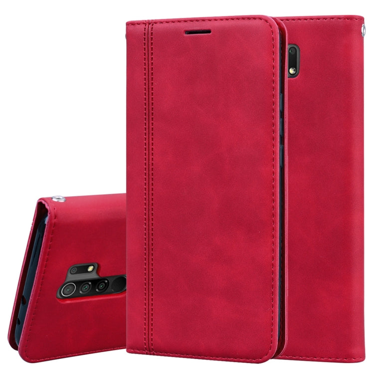 Frosted Business Magnetic Horizontal Flip PU Leather Case with Holder & Card Slot & Lanyard, For Huawei P Smart (2020), For Huawei Y6p (2020), For Samsung Galaxy A21s, For Samsung Galaxy M51, For Samsung Galaxy S20 FE 5G, For Xiaomi Redmi 9������������...