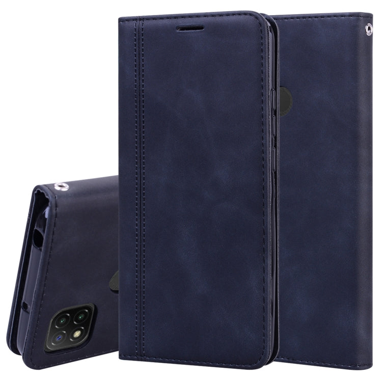 Frosted Business Magnetic Horizontal Flip PU Leather Case with Holder & Card Slot & Lanyard, For Huawei P Smart (2020), For Huawei Y6p (2020), For Samsung Galaxy A21s, For Samsung Galaxy M51, For Samsung Galaxy S20 FE 5G, For Xiaomi Redmi 9������������...