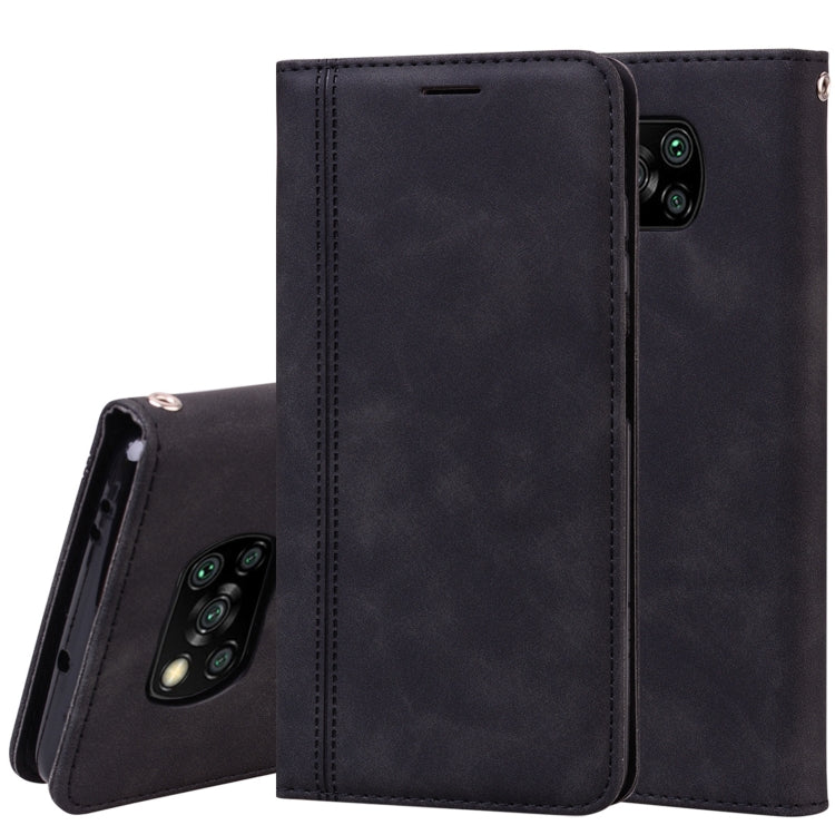 Frosted Business Magnetic Horizontal Flip PU Leather Case with Holder & Card Slot & Lanyard, For Huawei P Smart (2020), For Huawei Y6p (2020), For Samsung Galaxy A21s, For Samsung Galaxy M51, For Samsung Galaxy S20 FE 5G, For Xiaomi Redmi 9������������...