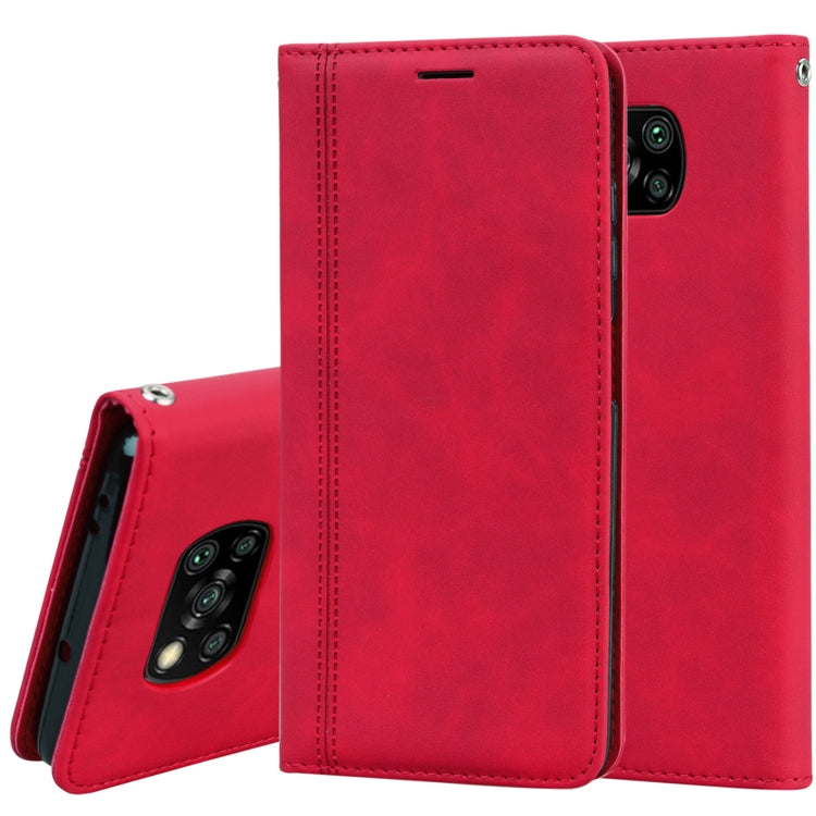 Frosted Business Magnetic Horizontal Flip PU Leather Case with Holder & Card Slot & Lanyard, For Huawei P Smart (2020), For Huawei Y6p (2020), For Samsung Galaxy A21s, For Samsung Galaxy M51, For Samsung Galaxy S20 FE 5G, For Xiaomi Redmi 9������������...