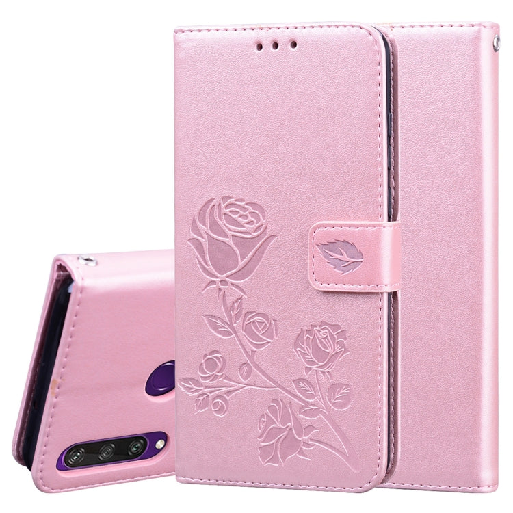 Rose Embossed Horizontal Flip PU Leather Case with Holder & Card Slots & Wallet, For Huawei Y6p, For Huawei Honor 9X Lite, For Samsung Galaxy A21s, For Samsung Galaxy M51, For Samsung Galaxy S20 FE 5G, For Xiaomi Redmi 9, For Xiaomi Redmi 9A�����������...