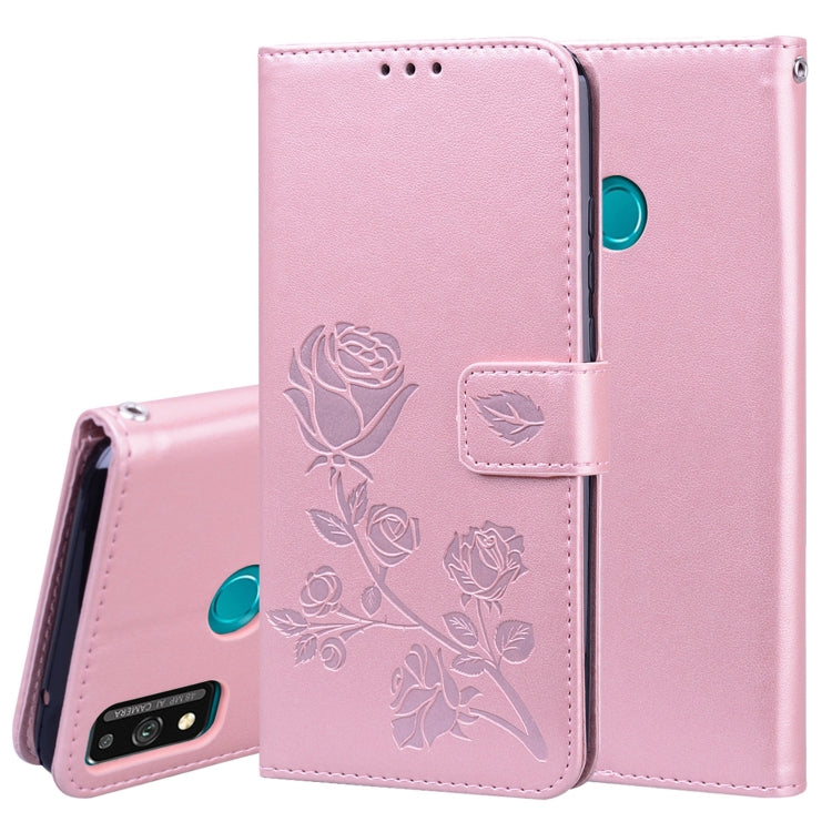 Rose Embossed Horizontal Flip PU Leather Case with Holder & Card Slots & Wallet, For Huawei Y6p, For Huawei Honor 9X Lite, For Samsung Galaxy A21s, For Samsung Galaxy M51, For Samsung Galaxy S20 FE 5G, For Xiaomi Redmi 9, For Xiaomi Redmi 9A�����������...