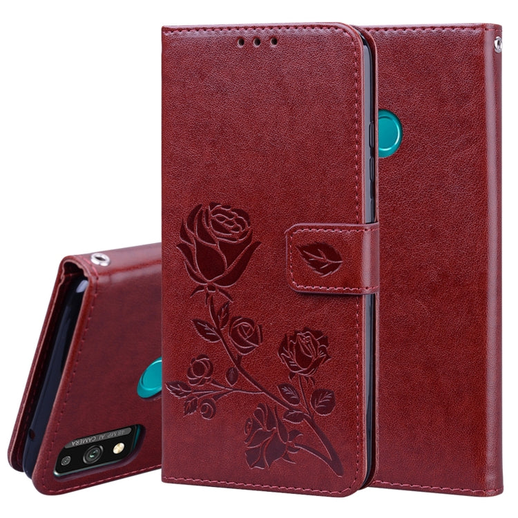 Rose Embossed Horizontal Flip PU Leather Case with Holder & Card Slots & Wallet, For Huawei Y6p, For Huawei Honor 9X Lite, For Samsung Galaxy A21s, For Samsung Galaxy M51, For Samsung Galaxy S20 FE 5G, For Xiaomi Redmi 9, For Xiaomi Redmi 9A�����������...