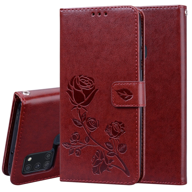 Rose Embossed Horizontal Flip PU Leather Case with Holder & Card Slots & Wallet, For Huawei Y6p, For Huawei Honor 9X Lite, For Samsung Galaxy A21s, For Samsung Galaxy M51, For Samsung Galaxy S20 FE 5G, For Xiaomi Redmi 9, For Xiaomi Redmi 9A�����������...