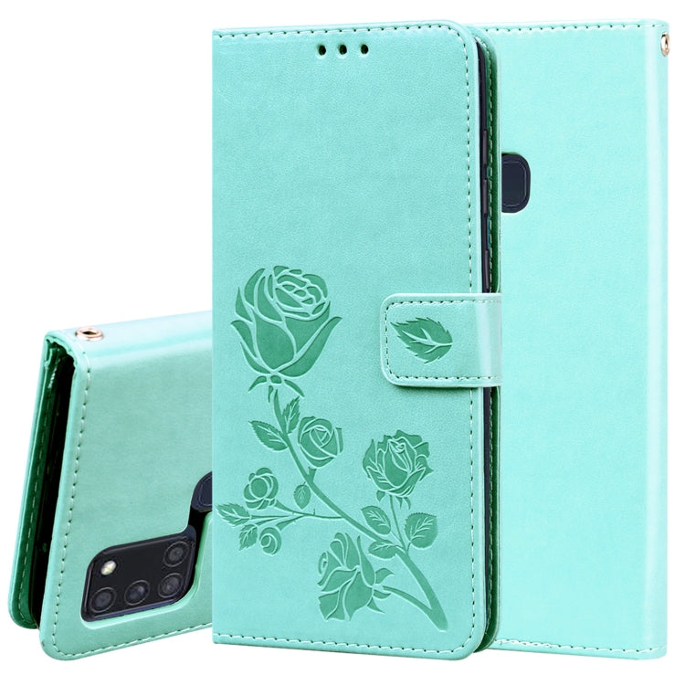 Rose Embossed Horizontal Flip PU Leather Case with Holder & Card Slots & Wallet, For Huawei Y6p, For Huawei Honor 9X Lite, For Samsung Galaxy A21s, For Samsung Galaxy M51, For Samsung Galaxy S20 FE 5G, For Xiaomi Redmi 9, For Xiaomi Redmi 9A�����������...