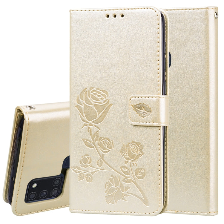 Rose Embossed Horizontal Flip PU Leather Case with Holder & Card Slots & Wallet, For Huawei Y6p, For Huawei Honor 9X Lite, For Samsung Galaxy A21s, For Samsung Galaxy M51, For Samsung Galaxy S20 FE 5G, For Xiaomi Redmi 9, For Xiaomi Redmi 9A�����������...