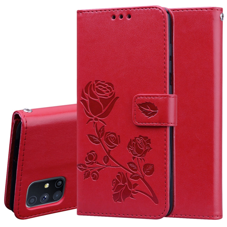 Rose Embossed Horizontal Flip PU Leather Case with Holder & Card Slots & Wallet, For Huawei Y6p, For Huawei Honor 9X Lite, For Samsung Galaxy A21s, For Samsung Galaxy M51, For Samsung Galaxy S20 FE 5G, For Xiaomi Redmi 9, For Xiaomi Redmi 9A�����������...