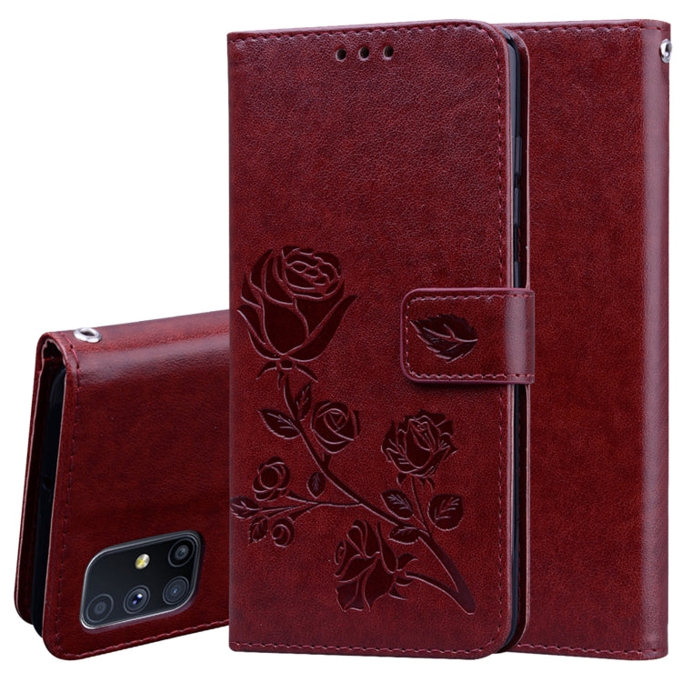 Rose Embossed Horizontal Flip PU Leather Case with Holder & Card Slots & Wallet, For Huawei Y6p, For Huawei Honor 9X Lite, For Samsung Galaxy A21s, For Samsung Galaxy M51, For Samsung Galaxy S20 FE 5G, For Xiaomi Redmi 9, For Xiaomi Redmi 9A�����������...