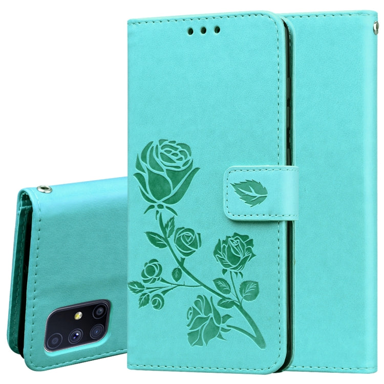 Rose Embossed Horizontal Flip PU Leather Case with Holder & Card Slots & Wallet, For Huawei Y6p, For Huawei Honor 9X Lite, For Samsung Galaxy A21s, For Samsung Galaxy M51, For Samsung Galaxy S20 FE 5G, For Xiaomi Redmi 9, For Xiaomi Redmi 9A�����������...