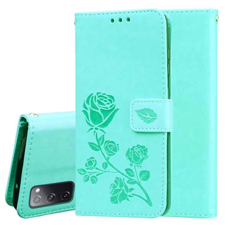 Rose Embossed Horizontal Flip PU Leather Case with Holder & Card Slots & Wallet, For Huawei Y6p, For Huawei Honor 9X Lite, For Samsung Galaxy A21s, For Samsung Galaxy M51, For Samsung Galaxy S20 FE 5G, For Xiaomi Redmi 9, For Xiaomi Redmi 9A�����������...
