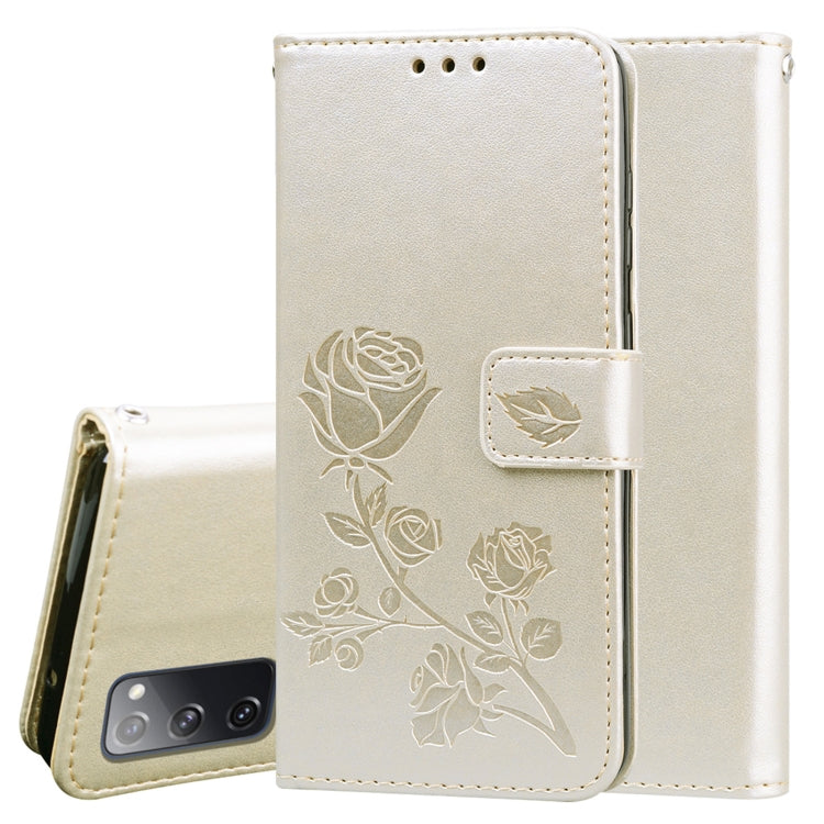 Rose Embossed Horizontal Flip PU Leather Case with Holder & Card Slots & Wallet, For Huawei Y6p, For Huawei Honor 9X Lite, For Samsung Galaxy A21s, For Samsung Galaxy M51, For Samsung Galaxy S20 FE 5G, For Xiaomi Redmi 9, For Xiaomi Redmi 9A�����������...