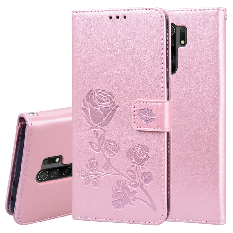 Rose Embossed Horizontal Flip PU Leather Case with Holder & Card Slots & Wallet, For Huawei Y6p, For Huawei Honor 9X Lite, For Samsung Galaxy A21s, For Samsung Galaxy M51, For Samsung Galaxy S20 FE 5G, For Xiaomi Redmi 9, For Xiaomi Redmi 9A�����������...