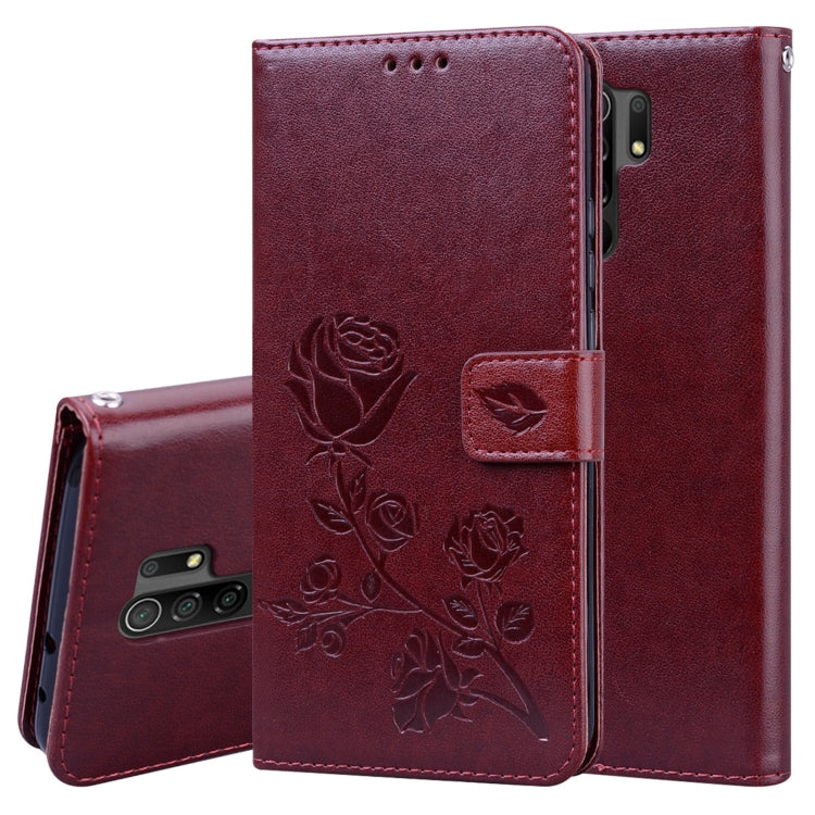 Rose Embossed Horizontal Flip PU Leather Case with Holder & Card Slots & Wallet, For Huawei Y6p, For Huawei Honor 9X Lite, For Samsung Galaxy A21s, For Samsung Galaxy M51, For Samsung Galaxy S20 FE 5G, For Xiaomi Redmi 9, For Xiaomi Redmi 9A�����������...