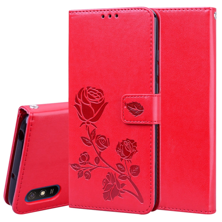 Rose Embossed Horizontal Flip PU Leather Case with Holder & Card Slots & Wallet, For Huawei Y6p, For Huawei Honor 9X Lite, For Samsung Galaxy A21s, For Samsung Galaxy M51, For Samsung Galaxy S20 FE 5G, For Xiaomi Redmi 9, For Xiaomi Redmi 9A�����������...