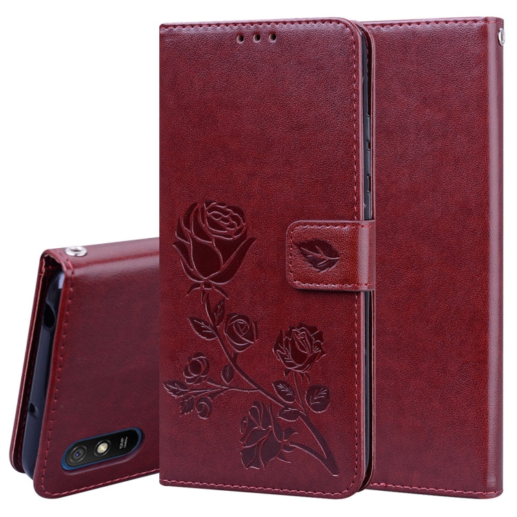 Rose Embossed Horizontal Flip PU Leather Case with Holder & Card Slots & Wallet, For Huawei Y6p, For Huawei Honor 9X Lite, For Samsung Galaxy A21s, For Samsung Galaxy M51, For Samsung Galaxy S20 FE 5G, For Xiaomi Redmi 9, For Xiaomi Redmi 9A�����������...