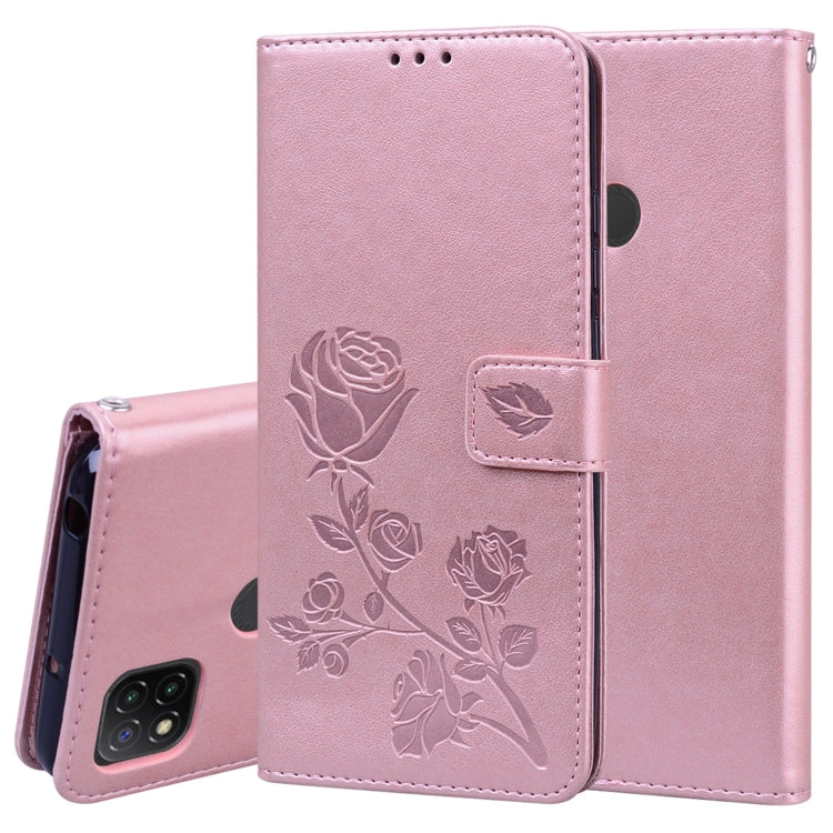 Rose Embossed Horizontal Flip PU Leather Case with Holder & Card Slots & Wallet, For Huawei Y6p, For Huawei Honor 9X Lite, For Samsung Galaxy A21s, For Samsung Galaxy M51, For Samsung Galaxy S20 FE 5G, For Xiaomi Redmi 9, For Xiaomi Redmi 9A�����������...