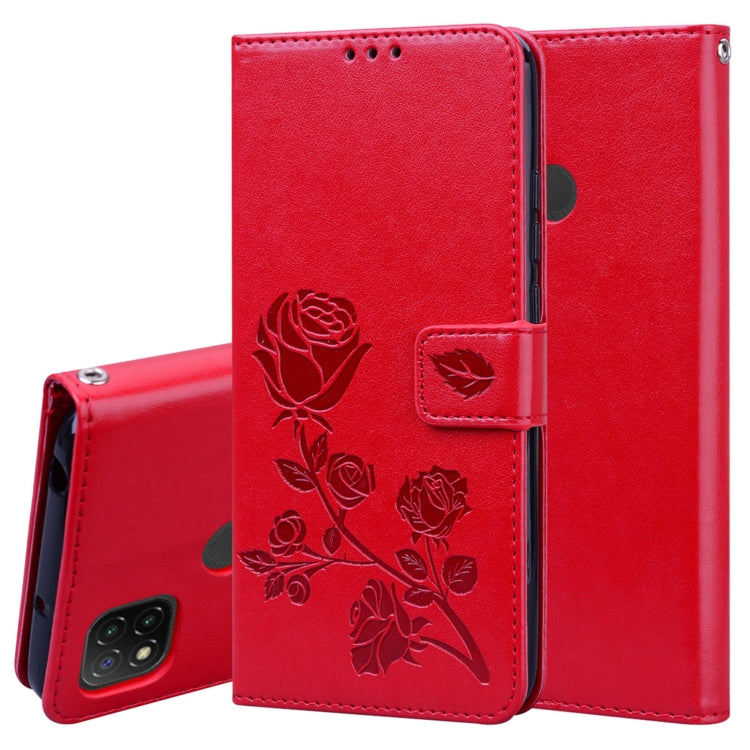 Rose Embossed Horizontal Flip PU Leather Case with Holder & Card Slots & Wallet, For Huawei Y6p, For Huawei Honor 9X Lite, For Samsung Galaxy A21s, For Samsung Galaxy M51, For Samsung Galaxy S20 FE 5G, For Xiaomi Redmi 9, For Xiaomi Redmi 9A�����������...
