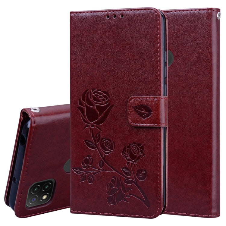 Rose Embossed Horizontal Flip PU Leather Case with Holder & Card Slots & Wallet, For Huawei Y6p, For Huawei Honor 9X Lite, For Samsung Galaxy A21s, For Samsung Galaxy M51, For Samsung Galaxy S20 FE 5G, For Xiaomi Redmi 9, For Xiaomi Redmi 9A�����������...