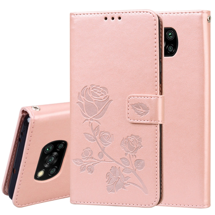 Rose Embossed Horizontal Flip PU Leather Case with Holder & Card Slots & Wallet, For Huawei Y6p, For Huawei Honor 9X Lite, For Samsung Galaxy A21s, For Samsung Galaxy M51, For Samsung Galaxy S20 FE 5G, For Xiaomi Redmi 9, For Xiaomi Redmi 9A�����������...