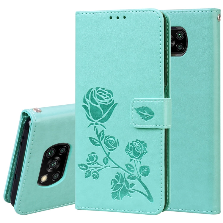 Rose Embossed Horizontal Flip PU Leather Case with Holder & Card Slots & Wallet, For Huawei Y6p, For Huawei Honor 9X Lite, For Samsung Galaxy A21s, For Samsung Galaxy M51, For Samsung Galaxy S20 FE 5G, For Xiaomi Redmi 9, For Xiaomi Redmi 9A�����������...