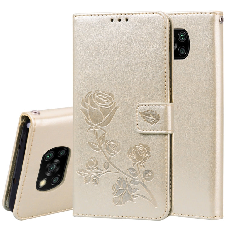 Rose Embossed Horizontal Flip PU Leather Case with Holder & Card Slots & Wallet, For Huawei Y6p, For Huawei Honor 9X Lite, For Samsung Galaxy A21s, For Samsung Galaxy M51, For Samsung Galaxy S20 FE 5G, For Xiaomi Redmi 9, For Xiaomi Redmi 9A�����������...