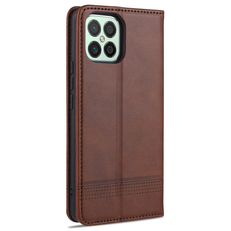 AZNS Magnetic Calf Texture Horizontal Flip Leather Case with Card Slots & Holder & Wallet, For Huawei Nova 8 SE, For OPPO K7 / Reno3 5G, For vivo Y3s / Y17, For vivo Y73s / S7e, For Samsung Galaxy M31