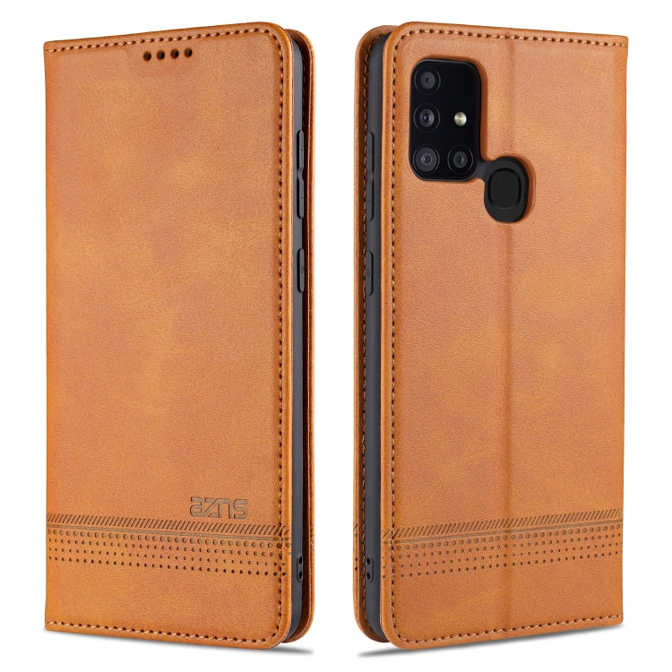 AZNS Magnetic Calf Texture Horizontal Flip Leather Case with Card Slots & Holder & Wallet, For Huawei Nova 8 SE, For OPPO K7 / Reno3 5G, For vivo Y3s / Y17, For vivo Y73s / S7e, For Samsung Galaxy M31