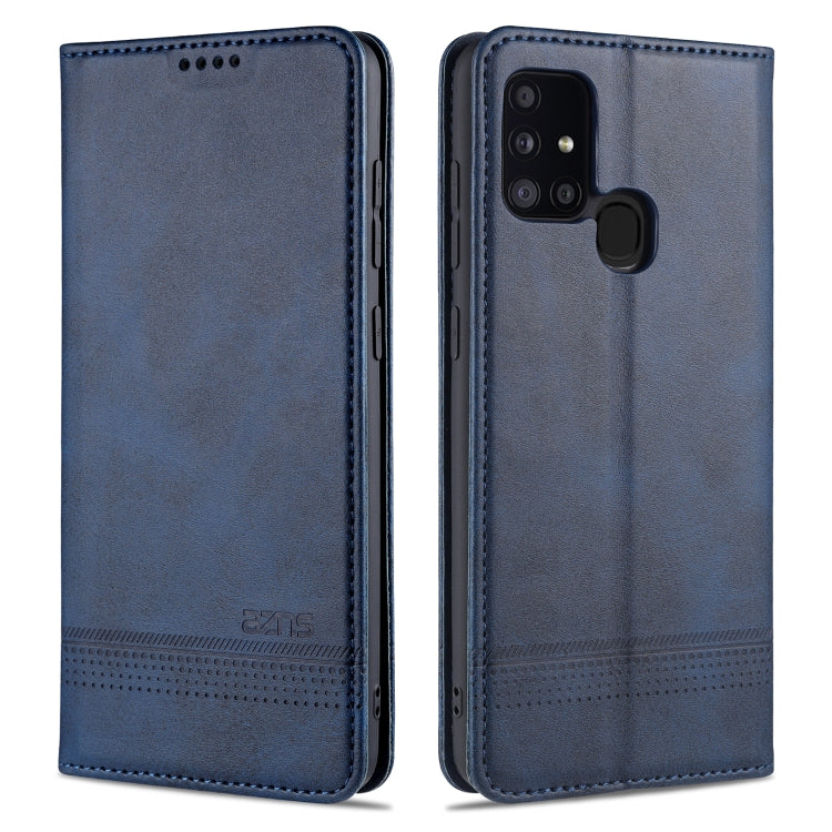 AZNS Magnetic Calf Texture Horizontal Flip Leather Case with Card Slots & Holder & Wallet, For Huawei Nova 8 SE, For OPPO K7 / Reno3 5G, For vivo Y3s / Y17, For vivo Y73s / S7e, For Samsung Galaxy M31