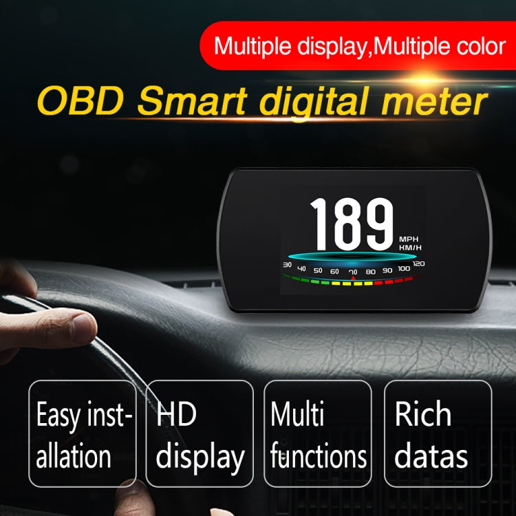 P16 Car HUD Head-up Display OBD2 Fault Code Elimination, P12