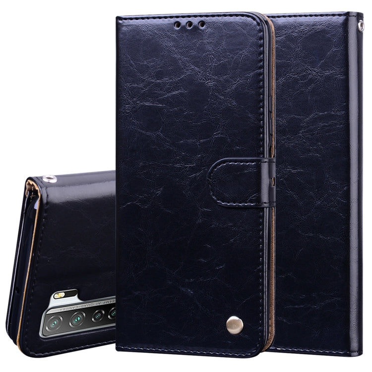 Business Style Oil Wax Texture Horizontal Flip Leather Case with Holder & Card Slots & Wallet, For Huawei Nova 7 SE / Honor 30S, For Huawei Y8P / Enjoy 10S, For Huawei Honor 30, For Huawei P Smart 2020, For Huawei Y6P 2020������������������������������...