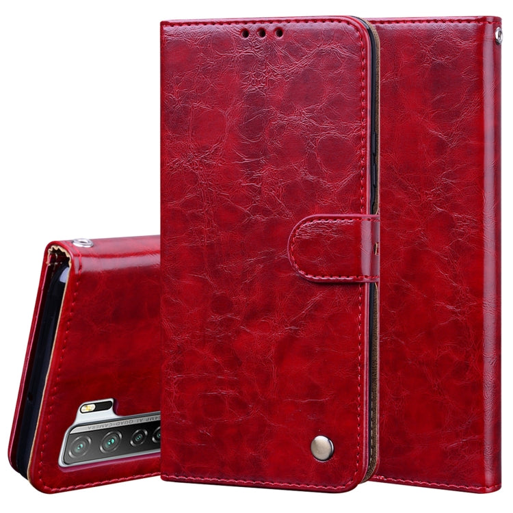 Business Style Oil Wax Texture Horizontal Flip Leather Case with Holder & Card Slots & Wallet, For Huawei Nova 7 SE / Honor 30S, For Huawei Y8P / Enjoy 10S, For Huawei Honor 30, For Huawei P Smart 2020, For Huawei Y6P 2020������������������������������...