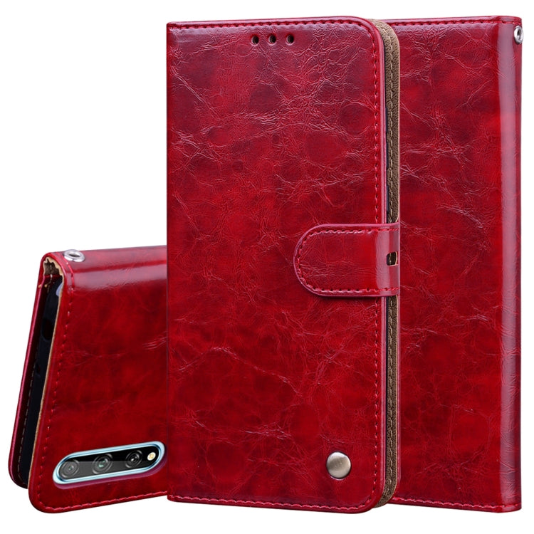 Business Style Oil Wax Texture Horizontal Flip Leather Case with Holder & Card Slots & Wallet, For Huawei Nova 7 SE / Honor 30S, For Huawei Y8P / Enjoy 10S, For Huawei Honor 30, For Huawei P Smart 2020, For Huawei Y6P 2020������������������������������...