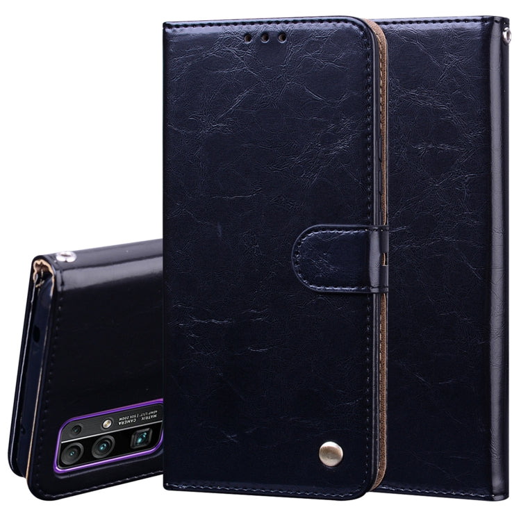 Business Style Oil Wax Texture Horizontal Flip Leather Case with Holder & Card Slots & Wallet, For Huawei Nova 7 SE / Honor 30S, For Huawei Y8P / Enjoy 10S, For Huawei Honor 30, For Huawei P Smart 2020, For Huawei Y6P 2020������������������������������...