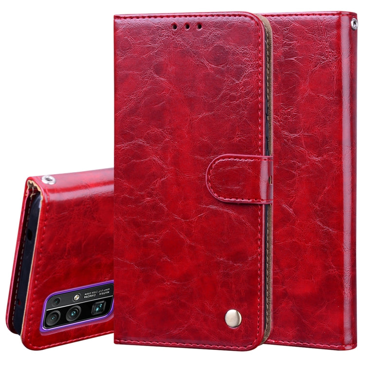 Business Style Oil Wax Texture Horizontal Flip Leather Case with Holder & Card Slots & Wallet, For Huawei Nova 7 SE / Honor 30S, For Huawei Y8P / Enjoy 10S, For Huawei Honor 30, For Huawei P Smart 2020, For Huawei Y6P 2020������������������������������...