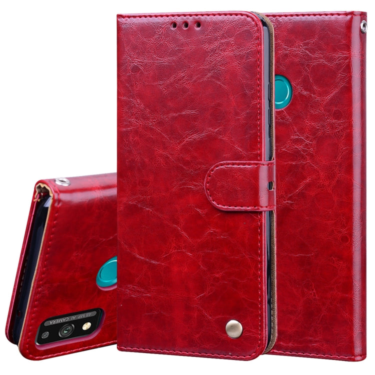 Business Style Oil Wax Texture Horizontal Flip Leather Case with Holder & Card Slots & Wallet, For Huawei Nova 7 SE / Honor 30S, For Huawei Y8P / Enjoy 10S, For Huawei Honor 30, For Huawei P Smart 2020, For Huawei Y6P 2020������������������������������...