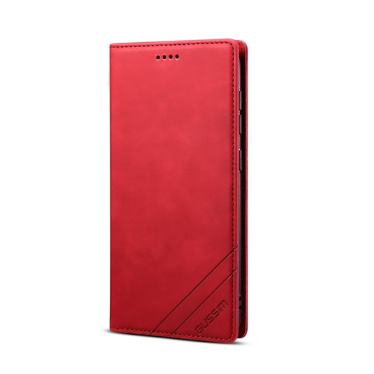 GUSSIM GS-001 Business Style Horizontal Flip Skin Feel PU Leather Case with Holder & Card Slots & Wallet & Photo Frame