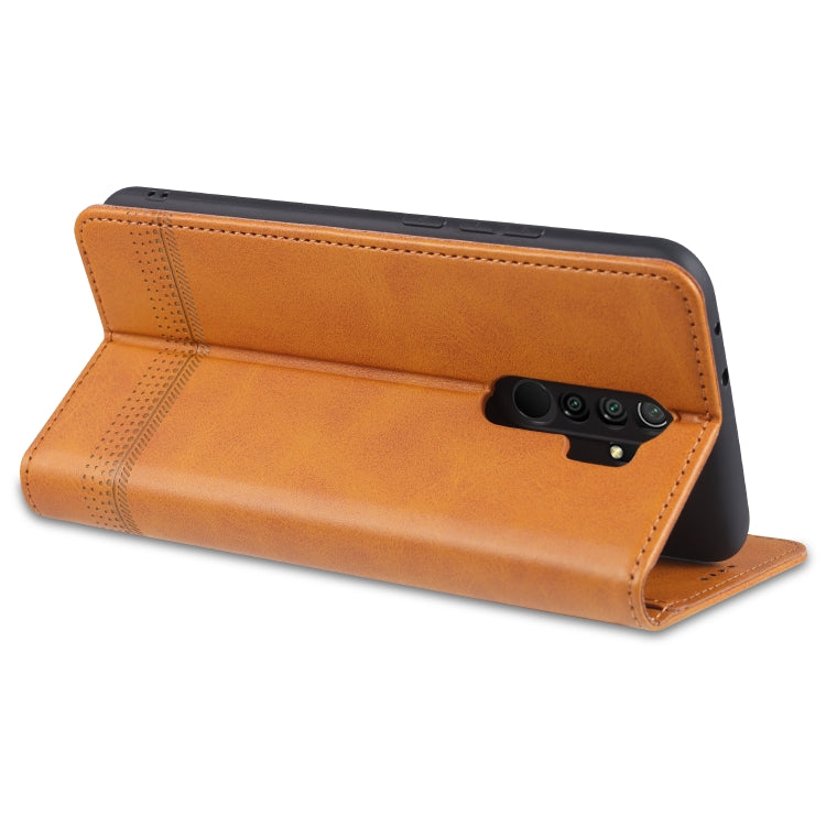 AZNS Magnetic Calf Texture Horizontal Flip Leather Case with Card Slots & Holder & Wallet, For Xiaomi Redmi 9, For Xiaomi Redmi Note 9 / 10X, For Xiaomi Mi 10 5G / 10 Pro 5G, For Xiaomi POCO X3 NFC, For Xiaomi Redmi 10X 5G������������������������������...
