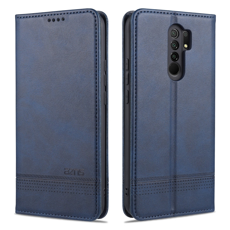 AZNS Magnetic Calf Texture Horizontal Flip Leather Case with Card Slots & Holder & Wallet, For Xiaomi Redmi 9, For Xiaomi Redmi Note 9 / 10X, For Xiaomi Mi 10 5G / 10 Pro 5G, For Xiaomi POCO X3 NFC, For Xiaomi Redmi 10X 5G������������������������������...