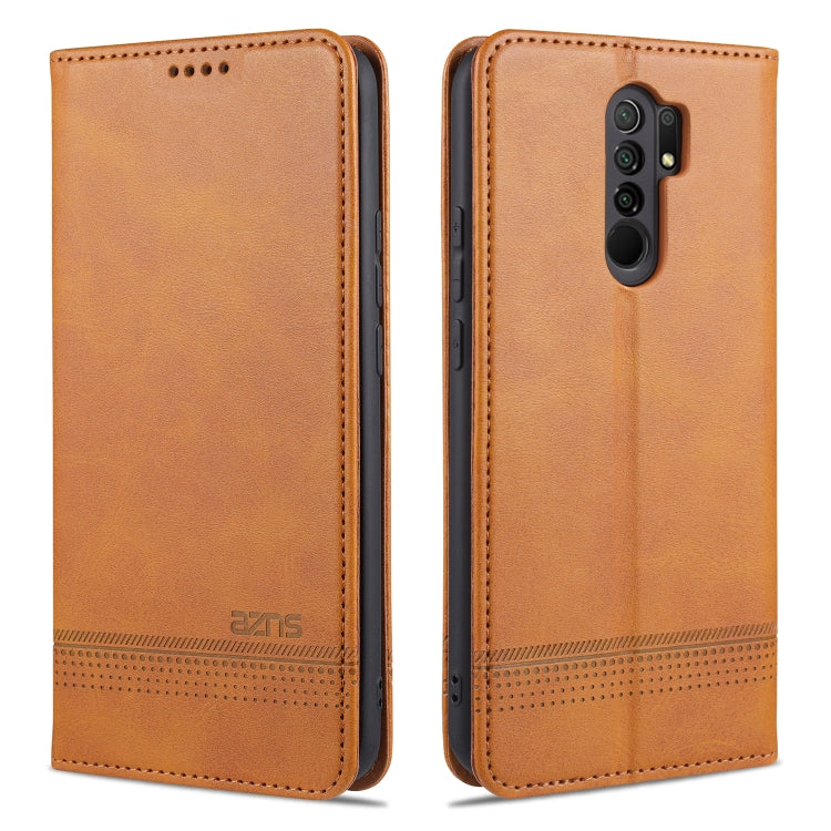 AZNS Magnetic Calf Texture Horizontal Flip Leather Case with Card Slots & Holder & Wallet, For Xiaomi Redmi 9, For Xiaomi Redmi Note 9 / 10X, For Xiaomi Mi 10 5G / 10 Pro 5G, For Xiaomi POCO X3 NFC, For Xiaomi Redmi 10X 5G������������������������������...