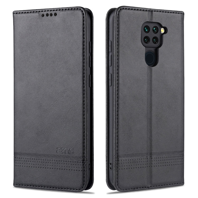 AZNS Magnetic Calf Texture Horizontal Flip Leather Case with Card Slots & Holder & Wallet, For Xiaomi Redmi 9, For Xiaomi Redmi Note 9 / 10X, For Xiaomi Mi 10 5G / 10 Pro 5G, For Xiaomi POCO X3 NFC, For Xiaomi Redmi 10X 5G������������������������������...