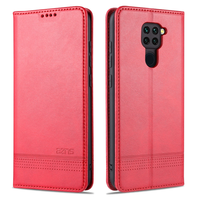 AZNS Magnetic Calf Texture Horizontal Flip Leather Case with Card Slots & Holder & Wallet, For Xiaomi Redmi 9, For Xiaomi Redmi Note 9 / 10X, For Xiaomi Mi 10 5G / 10 Pro 5G, For Xiaomi POCO X3 NFC, For Xiaomi Redmi 10X 5G������������������������������...