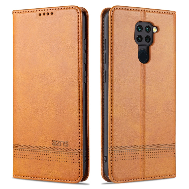 AZNS Magnetic Calf Texture Horizontal Flip Leather Case with Card Slots & Holder & Wallet, For Xiaomi Redmi 9, For Xiaomi Redmi Note 9 / 10X, For Xiaomi Mi 10 5G / 10 Pro 5G, For Xiaomi POCO X3 NFC, For Xiaomi Redmi 10X 5G������������������������������...