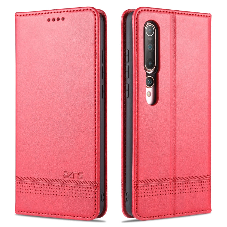 AZNS Magnetic Calf Texture Horizontal Flip Leather Case with Card Slots & Holder & Wallet, For Xiaomi Redmi 9, For Xiaomi Redmi Note 9 / 10X, For Xiaomi Mi 10 5G / 10 Pro 5G, For Xiaomi POCO X3 NFC, For Xiaomi Redmi 10X 5G������������������������������...